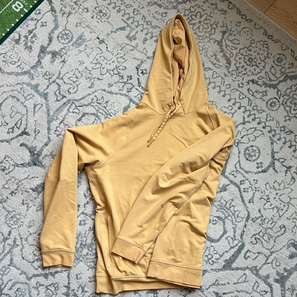 Lululemon City Sweat Yellow Sweatshirt